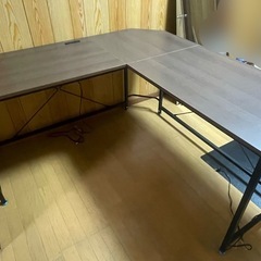 L字デスク コーナーデスクの画像
