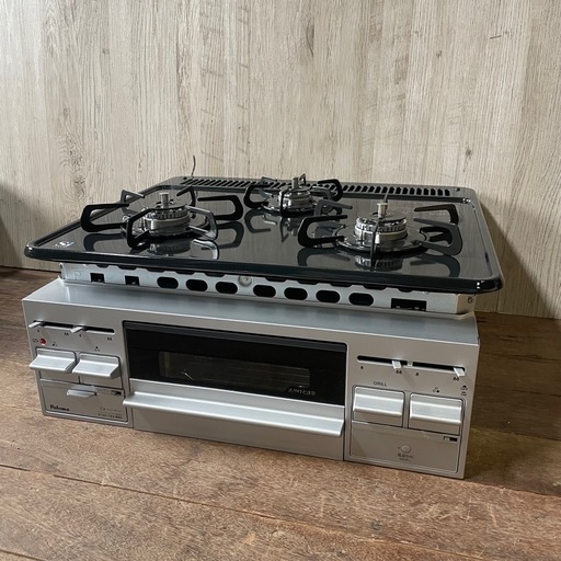 パロマ ビルトインコンロ  P1633A0WHV 2023年製 都市ガス用 システムキッチン 