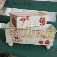 多肉植物　作家様　リメイク缶　2個セット　中古の画像