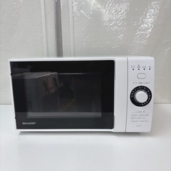 I318 🌈 2023年製の美品♪ SHARP 電子レンジ（650Ｗ） ⭐ 動作確認済 ⭐ クリーニング済の画像