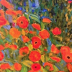 クリムト　絵画　パネル　50cm×50cmの画像