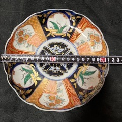 明治時代 伊万里焼 (古伊万里焼) お皿の画像