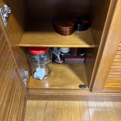 食器棚　アンティークの画像