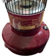 トヨトミ　Rainbow レインボーストーブ　石油ストーブ 赤　2022年製の画像