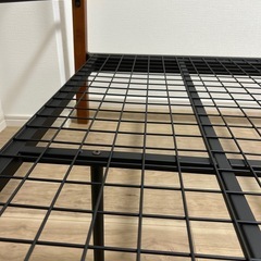 【売ります】ダブルベッドフレーム
の画像