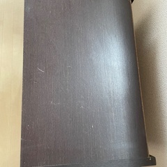 カラーボックス 茶色 三段ボックスの画像