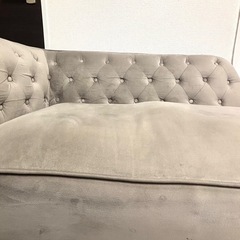 LOWYA ロウヤ シェーズロング 2人掛けソファーの画像