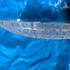 ガラスの大皿の画像