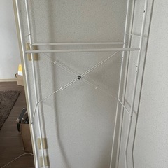 洗濯機（洗濯ラック付き）の画像