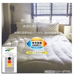 温度調節掛け布団　シングルサイズの画像