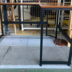 【リサイクルストアスターズ鹿大店】アベニュー L型デスク ブラウン  東馬（Tohma）の画像