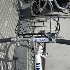 E760★限定特価　整備済み★ブリヂストン　マークローザ★ 中古自転車 【27インチ　白　アルミフレーム 】 の画像