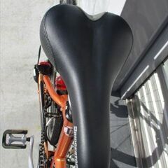 E762★27800円★整備済み クロスバイク中古自転車 【ブリヂストン　ABIOS　オレンジ　26インチ42㎝】の画像