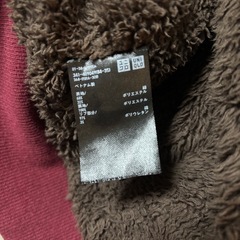 ボアスウェットフルジップパーカー Lの画像