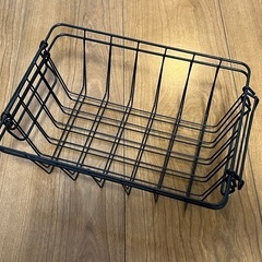 【無料】ワイヤー収納バスケット 2個セットの画像
