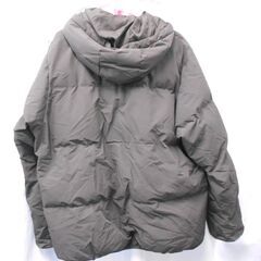 ( E-146 )GU ジーユー ヒートパデッドブルゾン ブラック 黒 XLサイズ 311-342833 中古の画像