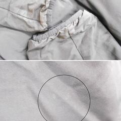 ( E-146 )GU ジーユー ヒートパデッドブルゾン ブラック 黒 XLサイズ 311-342833 中古の画像