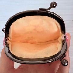 花柄コインケース、小銭入れの画像