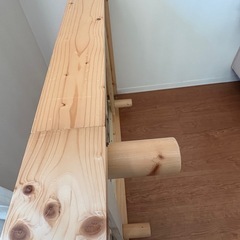 【無料】シングルベッドフレーム＋マットレスセットの画像