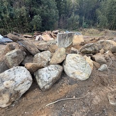 庭石 
大型石 無料の画像