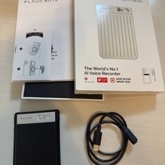 PLAID NOTE AIボイスレコーダー ほぼ未使用 美品の画像