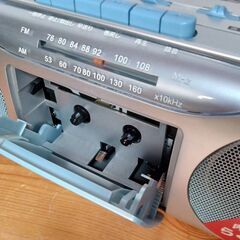 【B504】サンヨー　ラジカセ　ラジオ　2011年製　動作確認OK　現状品の画像