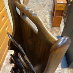 ジャングルジャングル貝塚店　スリッパラック　カリモク　karimoku  木目　中古　リユース　貝塚市　二色浜の画像