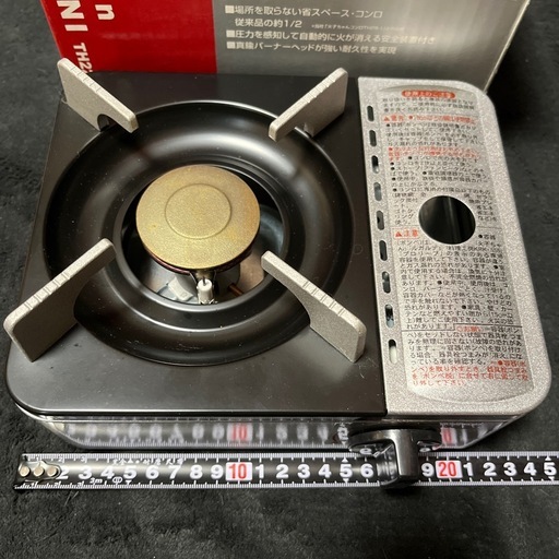 未使用 カセットコンロ 火子ちゃんミニ (佐藤) 筒井のキッチン家電