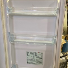&   2ドアノンフロン冷凍冷蔵庫　IRIS OHYAMA アイリスオーヤマ　162L IRSE-16A-CW 2021年製　動作確認済みの画像
