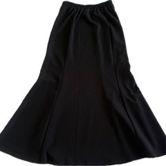 lumier マーメイドスカート 黒の画像