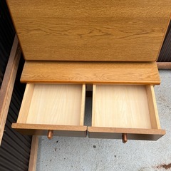 収納キャビネット　木製の画像