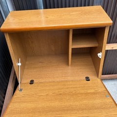 収納キャビネット　木製の画像