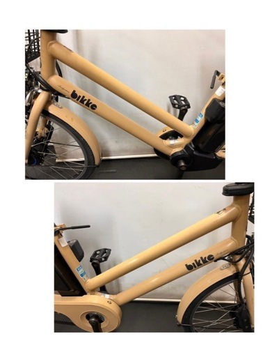 1年保証 新型ブリヂストンビッケグリbikke 大容量電動アシスト自転車