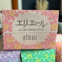 ティシュペーパー200組400枚7箱の画像