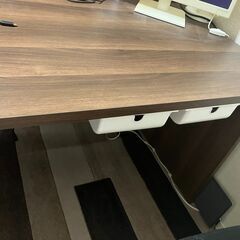 リモートワーク用デスク(別売り引出し付)の画像