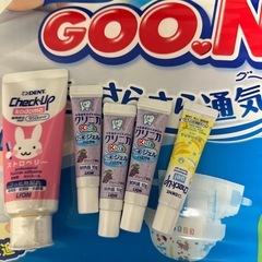 オムツ、歯磨き粉　　の画像