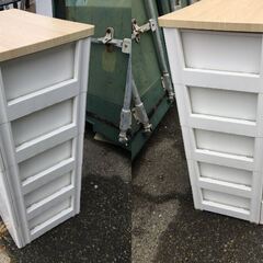 JM20578K)アイリス 5段収納ケース＜幅：約55cm 高さ：約100cm 奥行：約42cm＞中古品【取りに来られる方限定】　 の画像