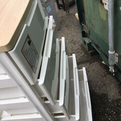 JM20578K)アイリス 5段収納ケース＜幅：約55cm 高さ：約100cm 奥行：約42cm＞中古品【取りに来られる方限定】　 の画像