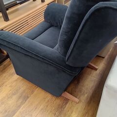 ★リユースのサカイ水戸店★ LA-Z-BOY ロッキングチェア ブラック H94×D77～123×W80 クリーニング済み MT6846の画像