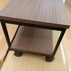 ★ジモティ割あり★  テレビ台 ブラウン H30×D29×W80 クリーニング済み TK7819の画像