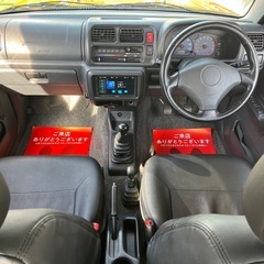 AZオフロードXC/4WD/DOHCターボ/車検9年9月迄/社外オーディオ/RAYS16インチAW/オールペン車両の画像