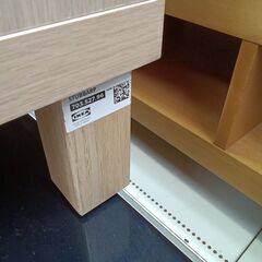 ★ジモティ割あり★ IKEA テレビ台 ナチュラル H49×D40×W121 クリーニング済み TK7820の画像