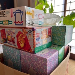 ティシュペーパー200組400枚7箱の画像