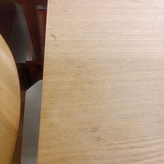 ★ジモティ割あり★ NITORI ミニテーブル ナチュラル H32×D45×W60 クリーニング済み TK7824の画像