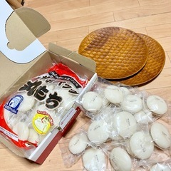 丸餅・もち、うさぎもち・800gと19個の画像