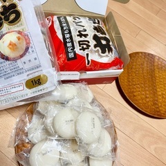 丸餅・もち、うさぎもち・800gと19個の画像