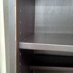 ★リユースのサカイ水戸店★ IKEA 収納棚 ダークブラウン H192.5×D39.5×W60.5 クリーニング済み MT6851の画像