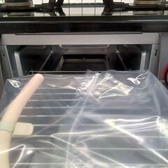 ★ジモティ割あり★ Rinnai ガステーブル KG35NBK  ２５年製 動作確認／クリーニング済み TK7826【リユースのサカイつくば店】の画像