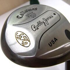 ゴルフ ゴルフクラブ キャロウェイ ディープフェイス ドライバー 9.5°CALLAWAY Bobby Jones Deep Face FLEX R 中古 ヘッドカバー付 厚別店の画像