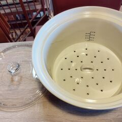 レトロ 電子レンジ専用 ナショナル 煮込み 炊飯 キャセロール 直火不可　/MJ-1335 2F の画像